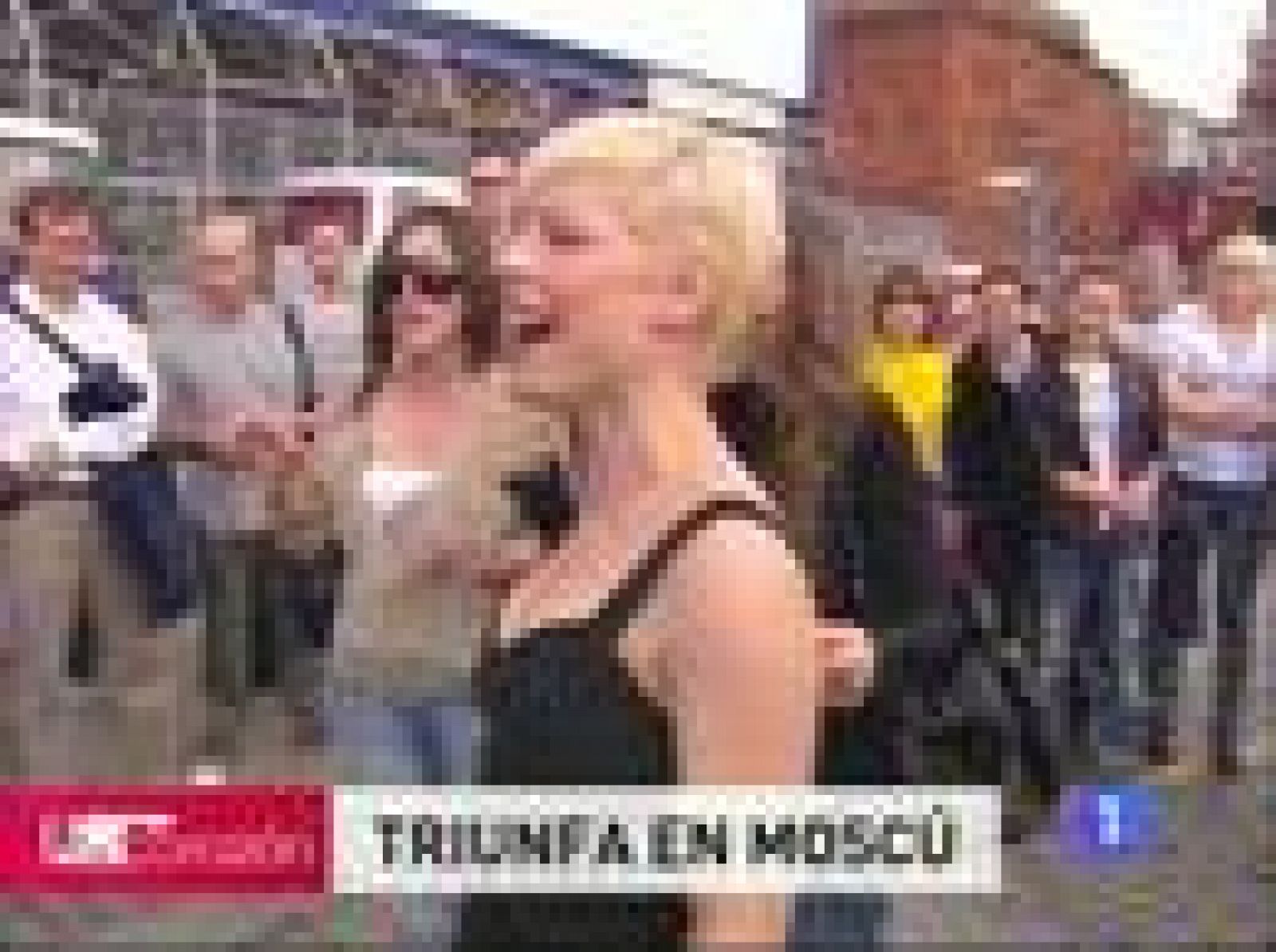 Eurovisión: Soraya en la plaza roja de Moscú | RTVE Play