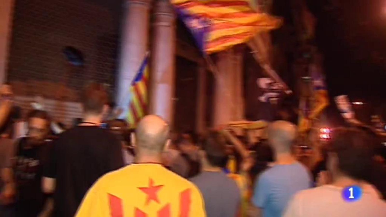 La secretaria judicial va tenir por el 20S