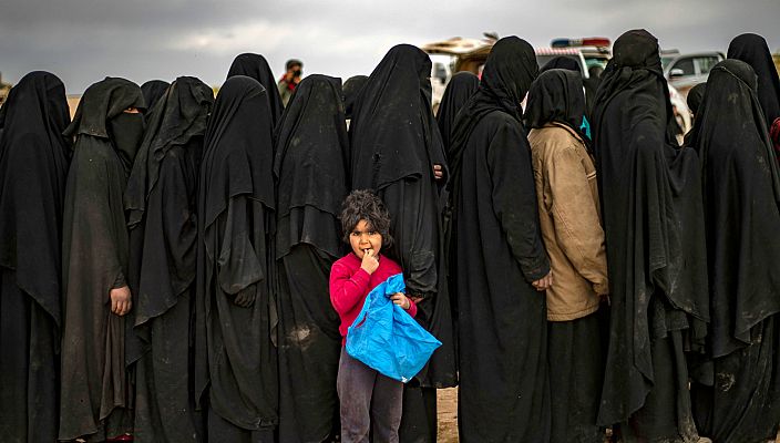 Telediario 1 - Mujeres las grandes víctimas de los conflictos armados