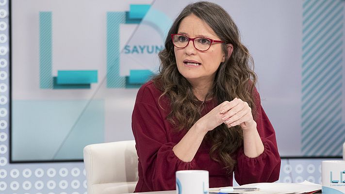 Mónica Oltra: "Compromís no recibe órdenes ni de Madrid ni de Barcelona"