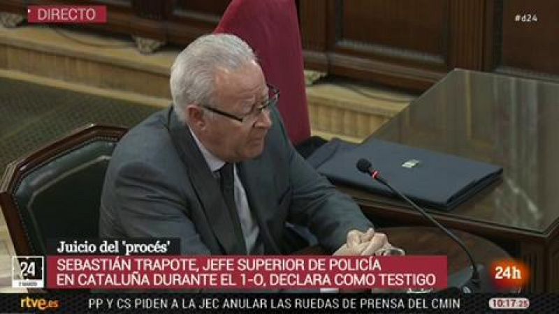 El jefe de la Policía Nacional en Cataluña el 1-O: "Todos éramos conscientes de que ese día iba a ser muy complicado"