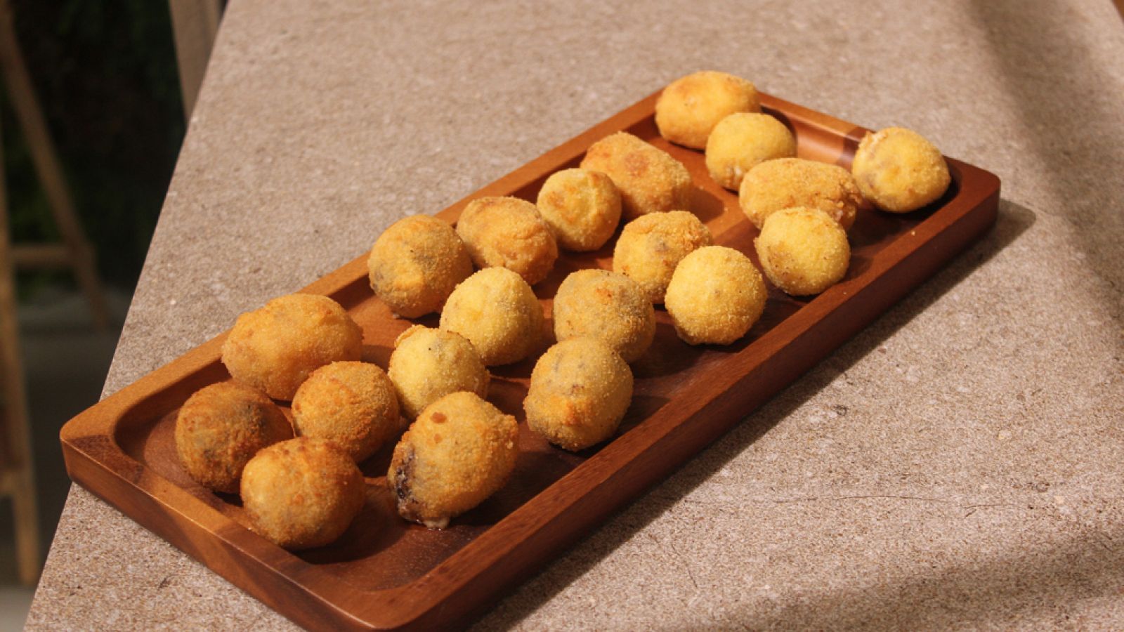 Receta de "croquetas de aprovechamiento de cocido" de Dani García