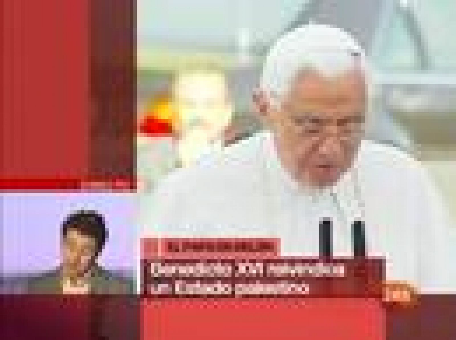 Sin programa: Benedicto XVI llega a Belén | RTVE Play