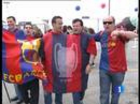 Copa del Rey - Los aficionados culés están listos