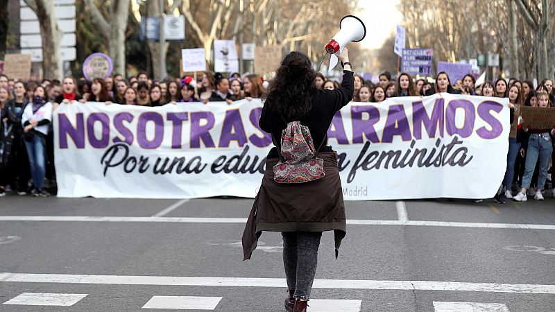 Las organizadoras del 8M califican de éxito la movilización feminista