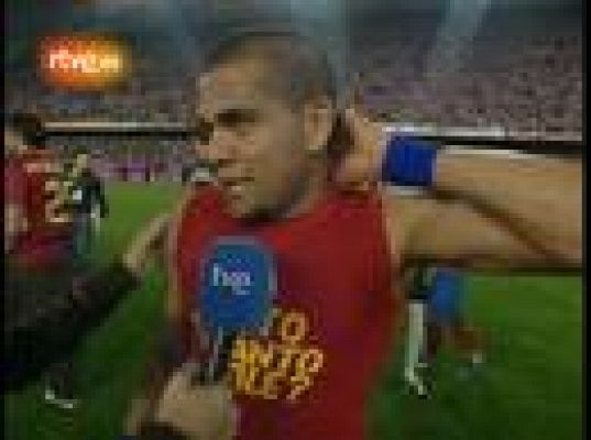 Copa del Rey - Euforia azulgrana por el título