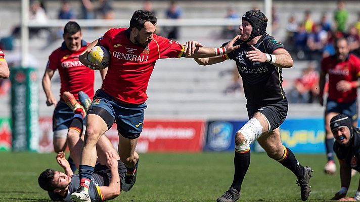  - España arrolla a Bélgica en el Europeo de rugby