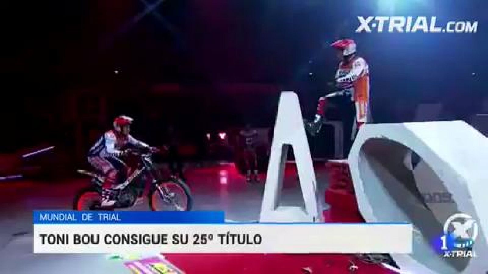 Toni Bou, campeón del X-Trial, levanta su 25º título mundial - RTVE.es