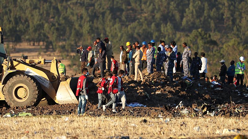 Dos españoles muertos, entre las víctimas del accidente aéreo en Etiopía