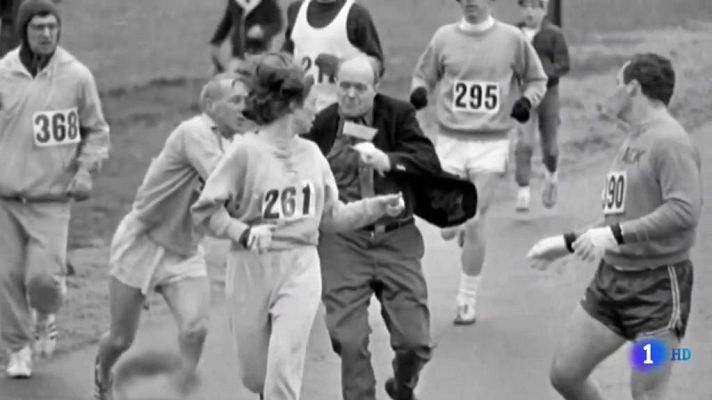 Telediario 1 - De Katherine Switzer a Barcelona, la historia de superación de las mujeres en la maratón