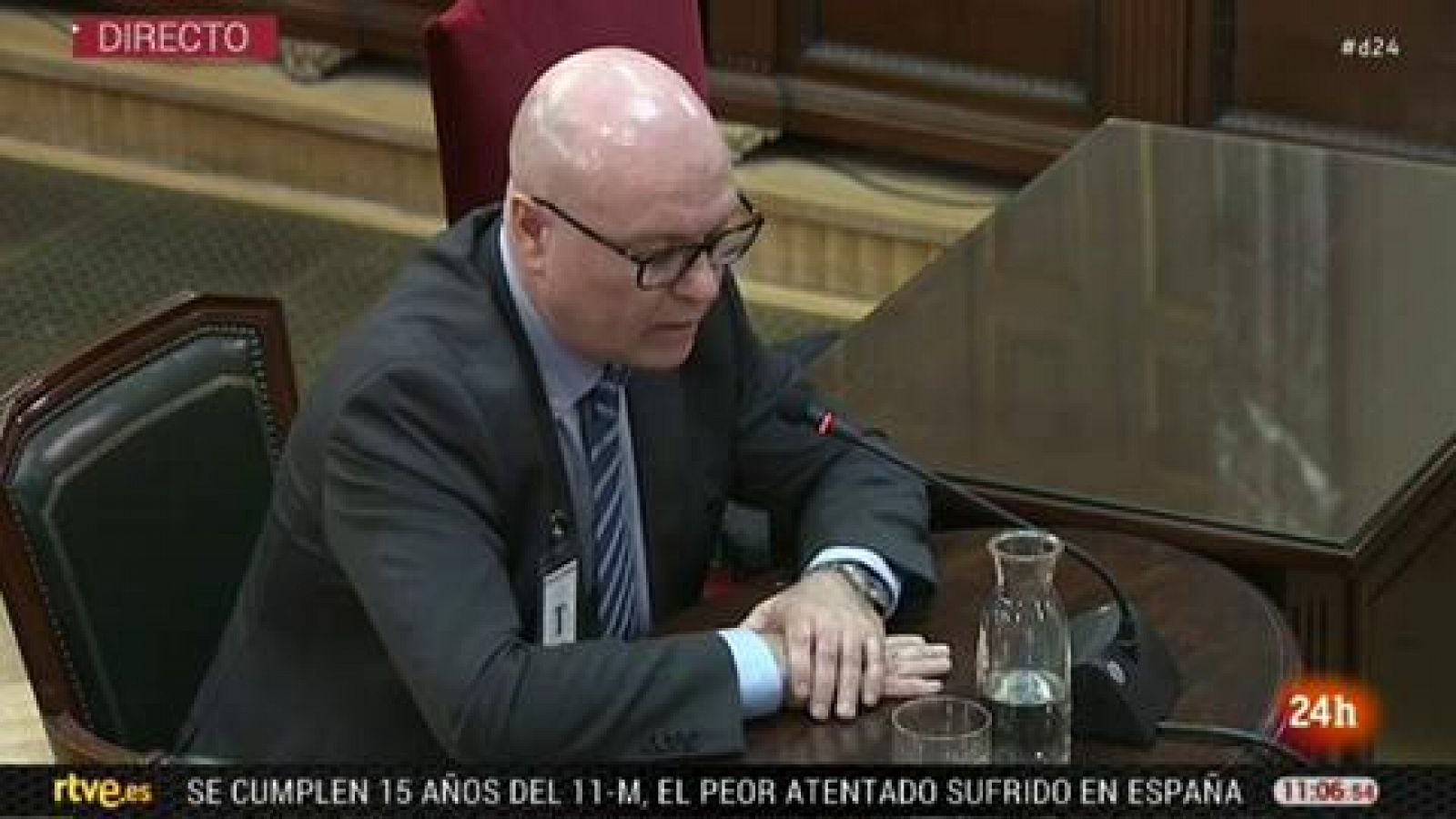 El jefe de planificacin de los Mossos el 1-O, Emili Quevedo, tambin declara que intentaron disuadir al Govern de que no siguiera adelante