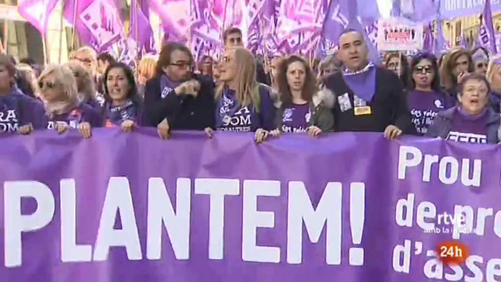 Anàlisi de la jornada del día internacional de la dona 8M