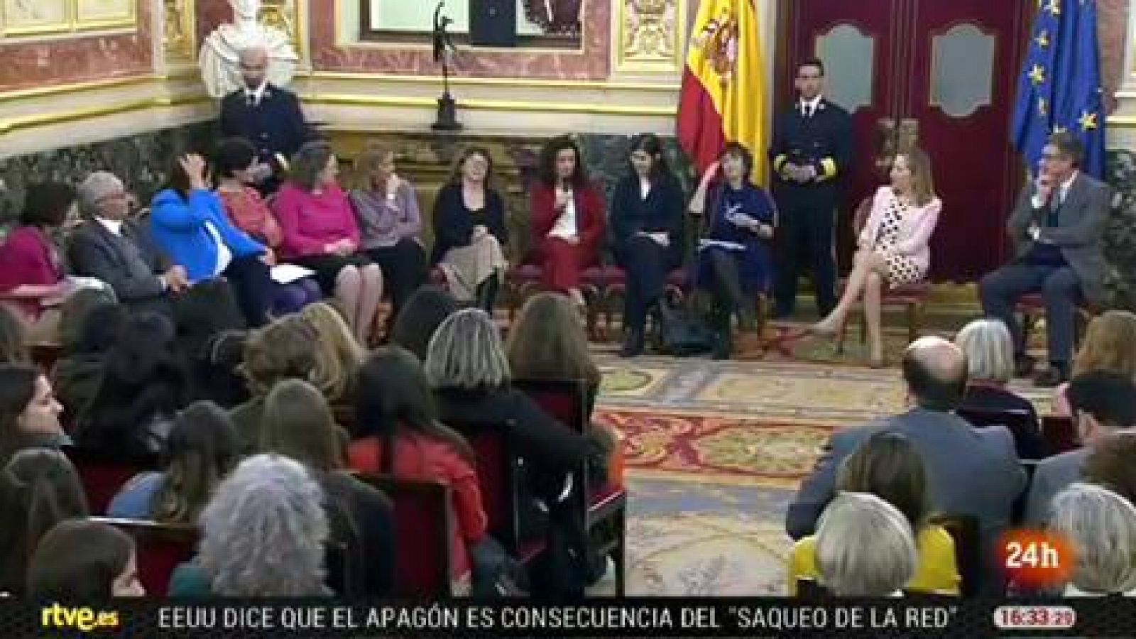 Parlamento: 8M: el Congreso celebra el Día de la Mujer | RTVE Play