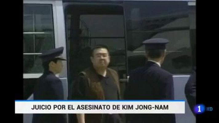 Telediario 1 - Liberan a una de las dos acusadas de asesinar en 2017 al hermano de Kim Jong-un