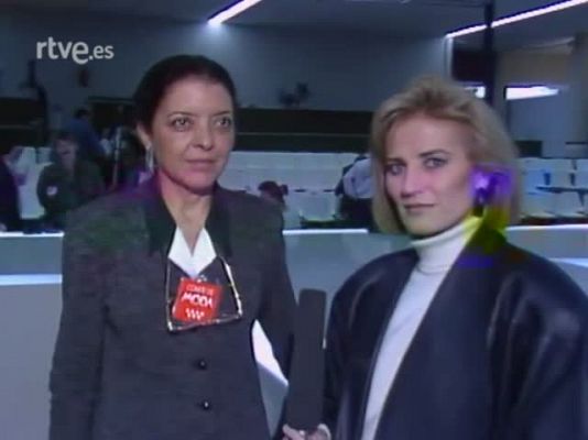 Programas y Concursos en el Archivo de RTVE - Entrevista a Cuca Solana, directora de Pasarela Cibeles (1988)