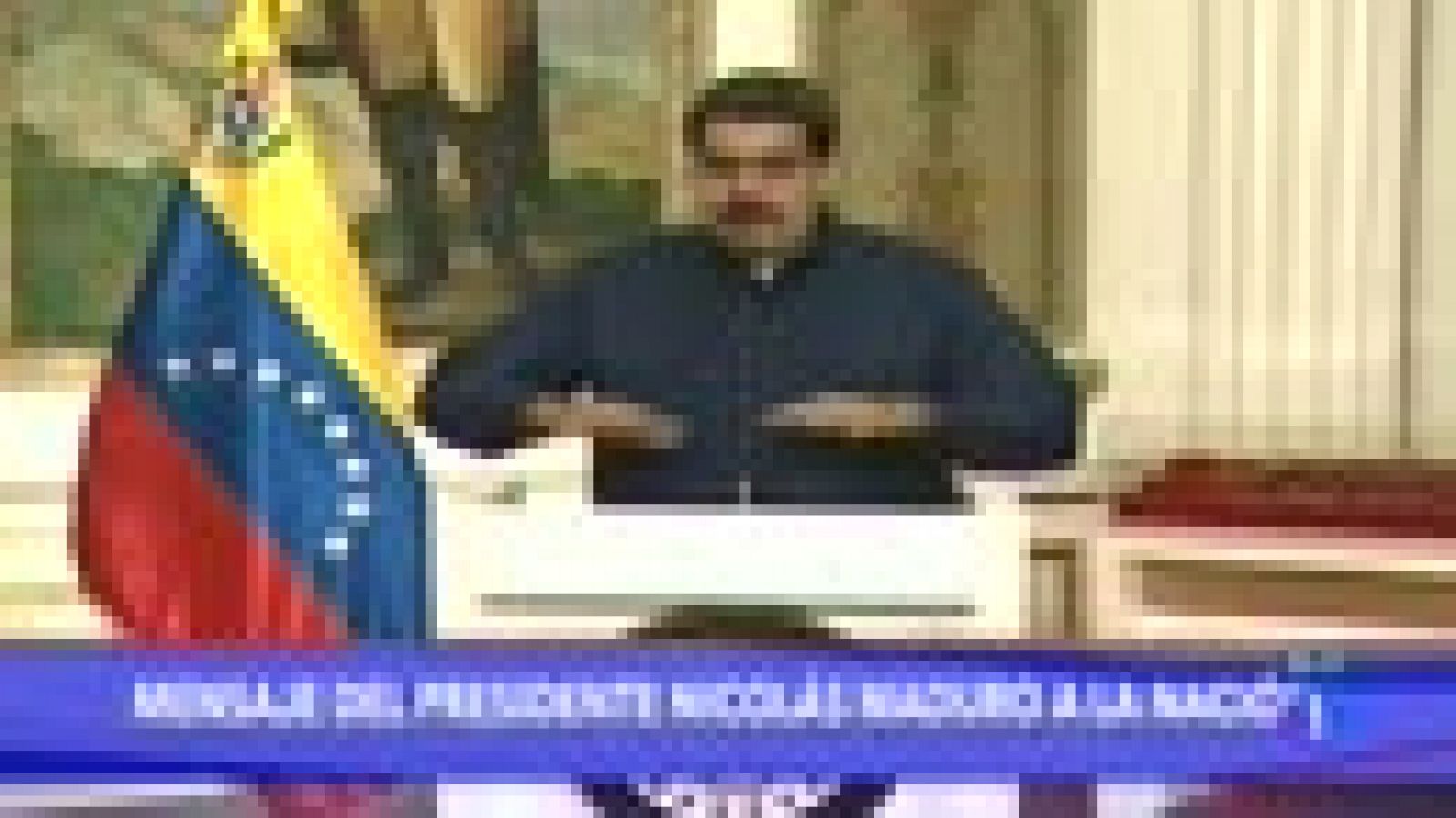 Telediario 1: Venezuela extiende por quinto día la suspensión de la actividad laboral y las clases | RTVE Play