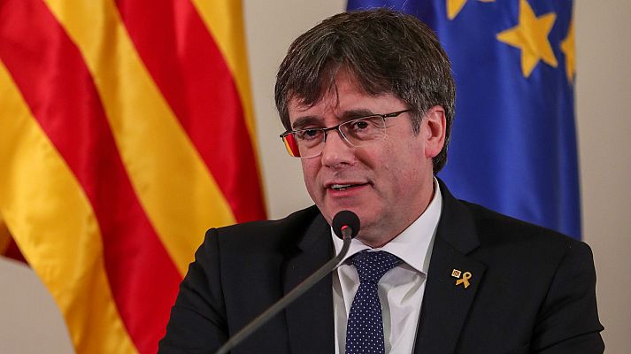 Informativo 24h - Puigdemont asegura que volverá a Cataluña si es elegido eurodiputado porque tendría "inmunidad" en toda la UE
