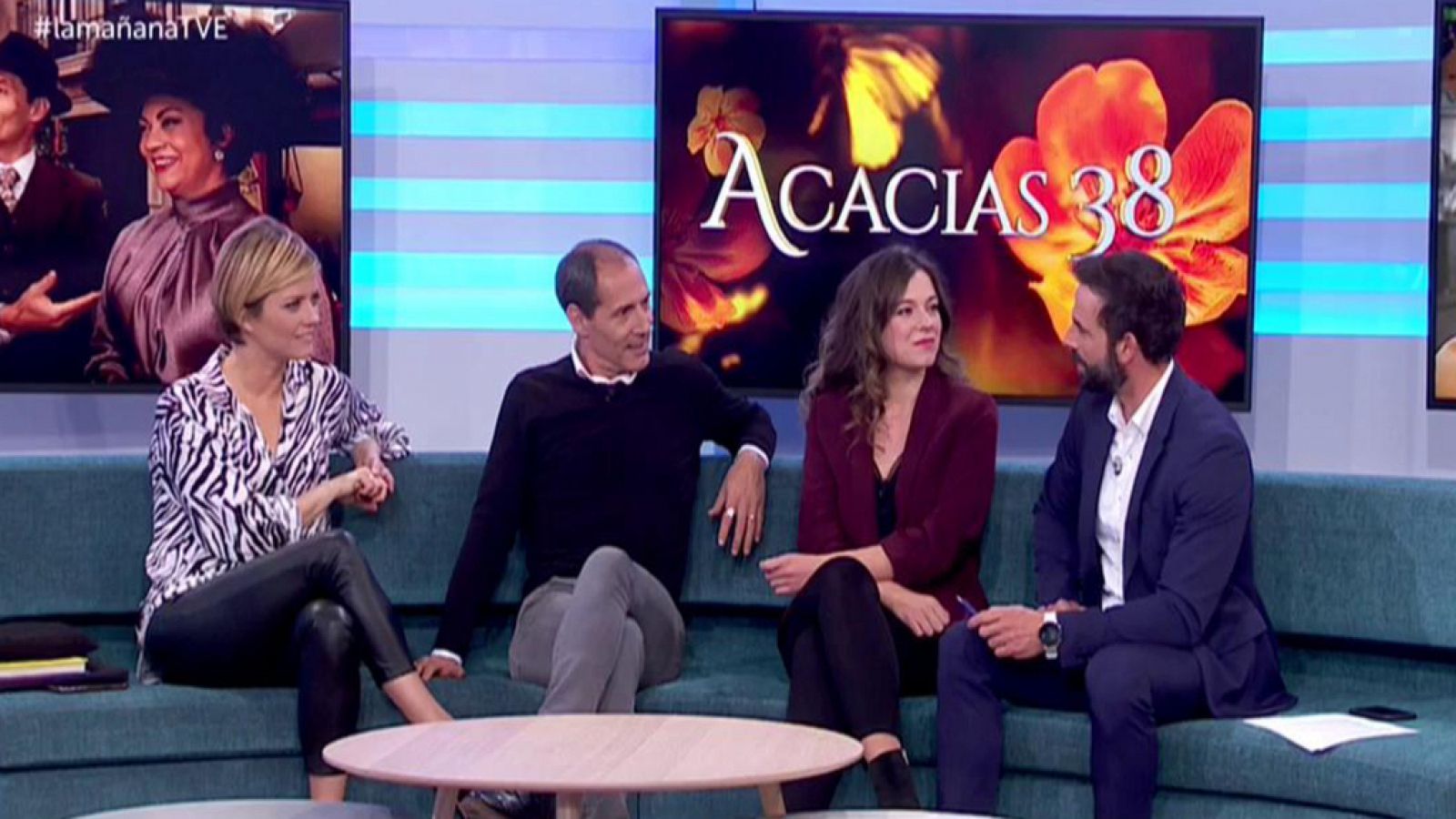 Acacias 38 - Manuel Bandera y Clara Garrido hablan de sus personajes en 'La Mañana'