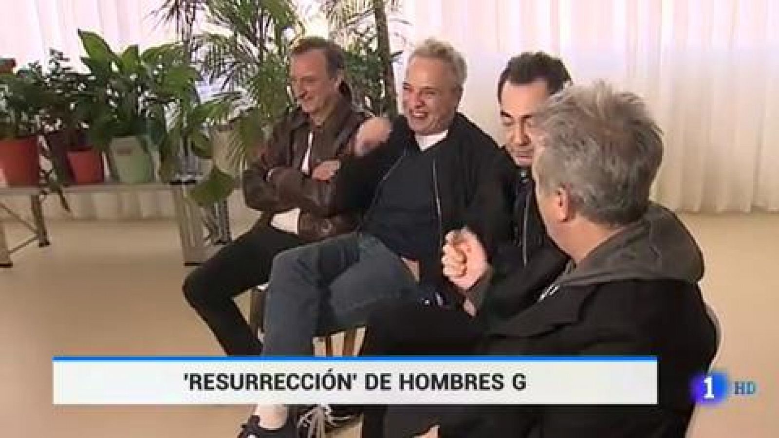 Telediario 1: Hombres G presenta su nuevo disco: "Resurrección" | RTVE Play