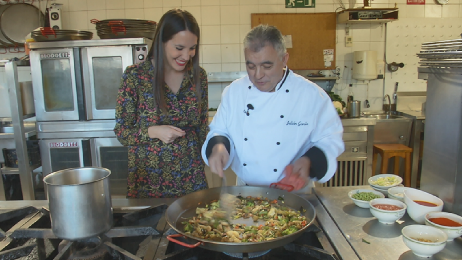 Receta de paella vegetal