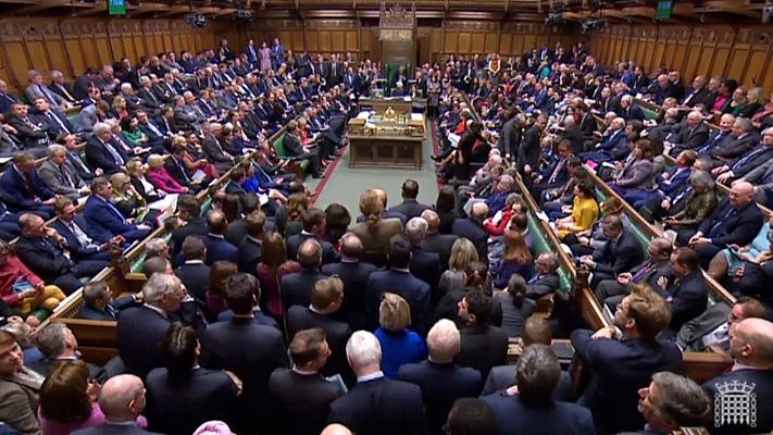El Parlamento británico rechaza por segunda vez el acuerdo del 'Brexit'