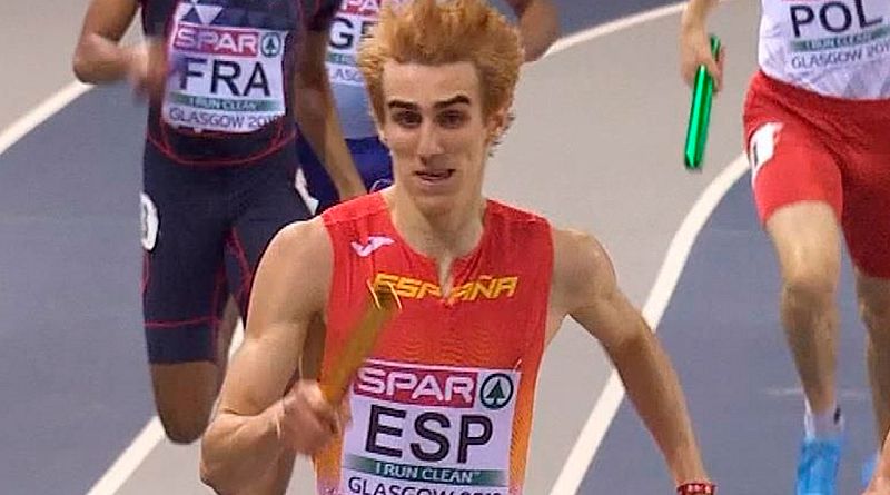 Logró una medalla de plata en el 4x400 en el Europeo de Glasgow con su mejor marca y sorprendiendo a todos. El joven Bernat Erta es una de las mayores promesas del atletismo español.