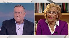 Los desayunos de TVE - Manuela Carmena, alcaldesa de Madrid, y Gaspar Llamazares, candidato  a la presidencia de Gobierno por Actúa   