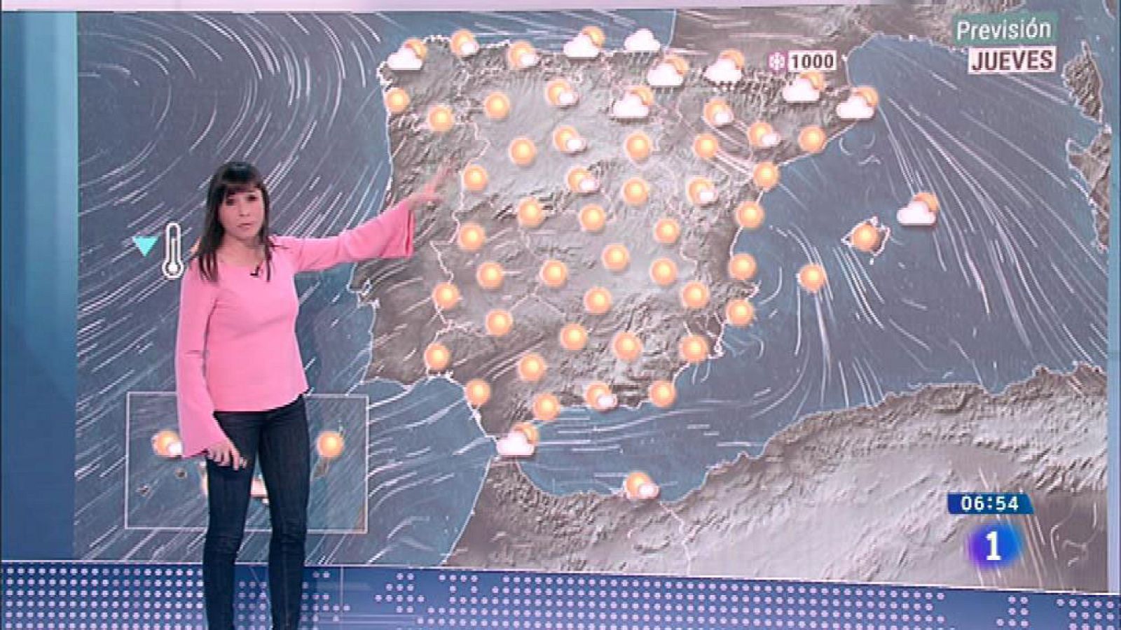 Hoy, temperaturas en aumento en el noroeste y el centro peninsulares