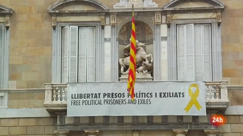 Vídeo sobre l'anàlisi del judici del procés i la polèmica amb els llaços grocs al Vespre 24 del 13/03/2019