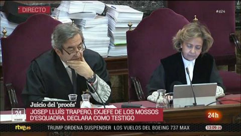 Trapero asegura que el exconseller Jané y él estaban "incómodos" con la "deriva política" del Govern