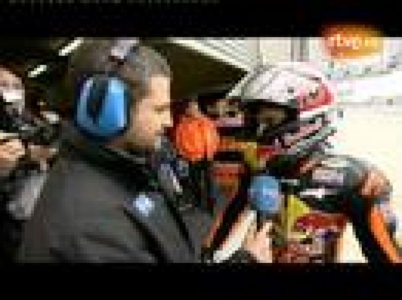 El joven piloto de Repsol KTM Marc Márquez se ha mostrado satisfecho por su primera 'pole'.
