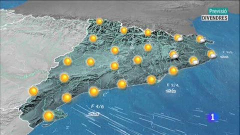 Vídeo sobre el temps a Catalunya el 14/03/2019