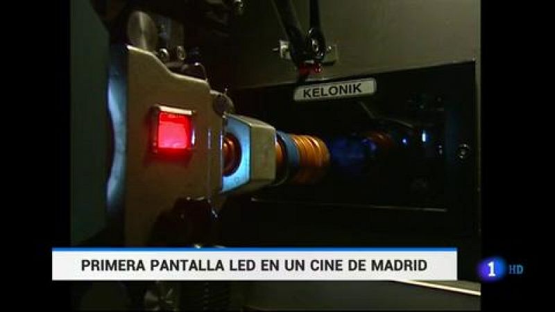 La primera pantalla de cine de Led de España