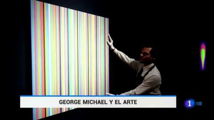 Telediario 1 - Se subasta la colección de arte de George Michael