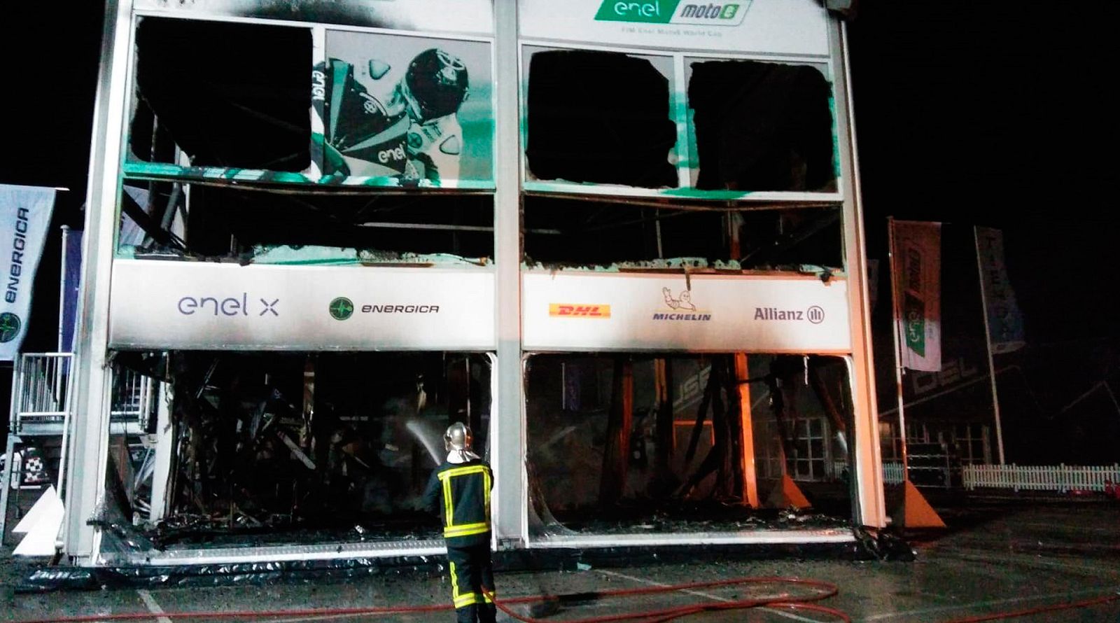 El Mundial de MotoE, suspendido por el incendio de sus motocicletas