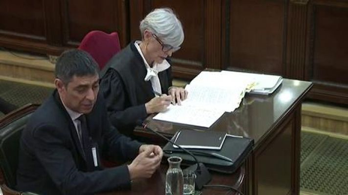 Trapero asegura que alertaron al Govern de que el 1-O provocaría "necesariamente" problemas de orden público