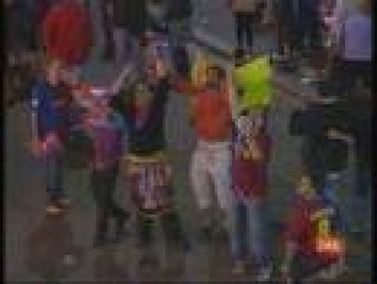  - El 'alirón' se celebra en Canaletas