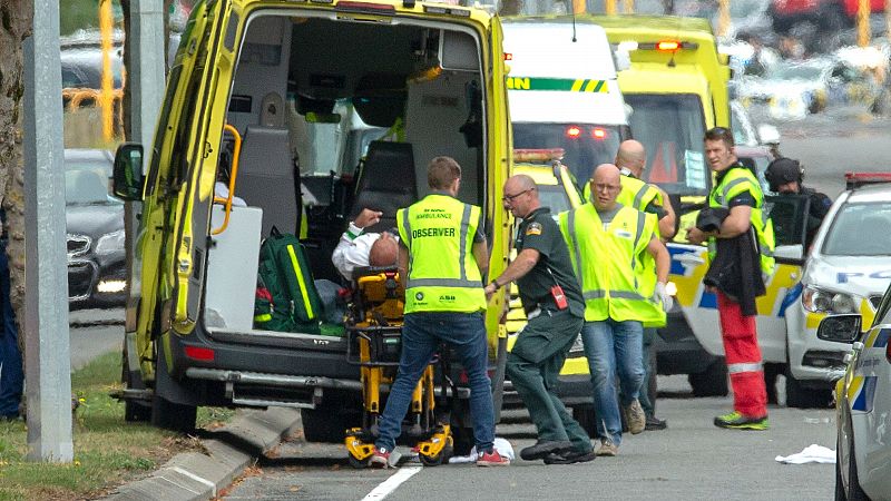 Decenas de muertos en un doble atentado contra mezquitas en Christchurch, Nueva Zelanda