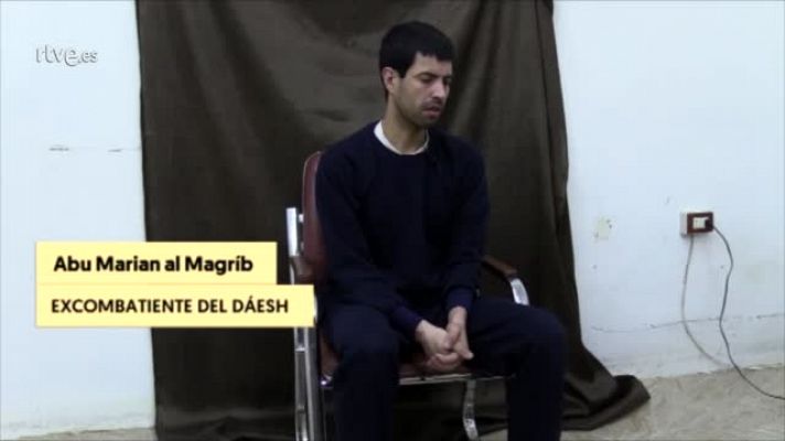 Un excombatiente del Daesh encarcelado en Siria, en exclusiva a RTVE: "No me arrepiento de nada"