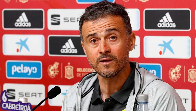 Luis Enrique no habla de la ausencia de Isco y elogia el estado de forma de Jaime Mata