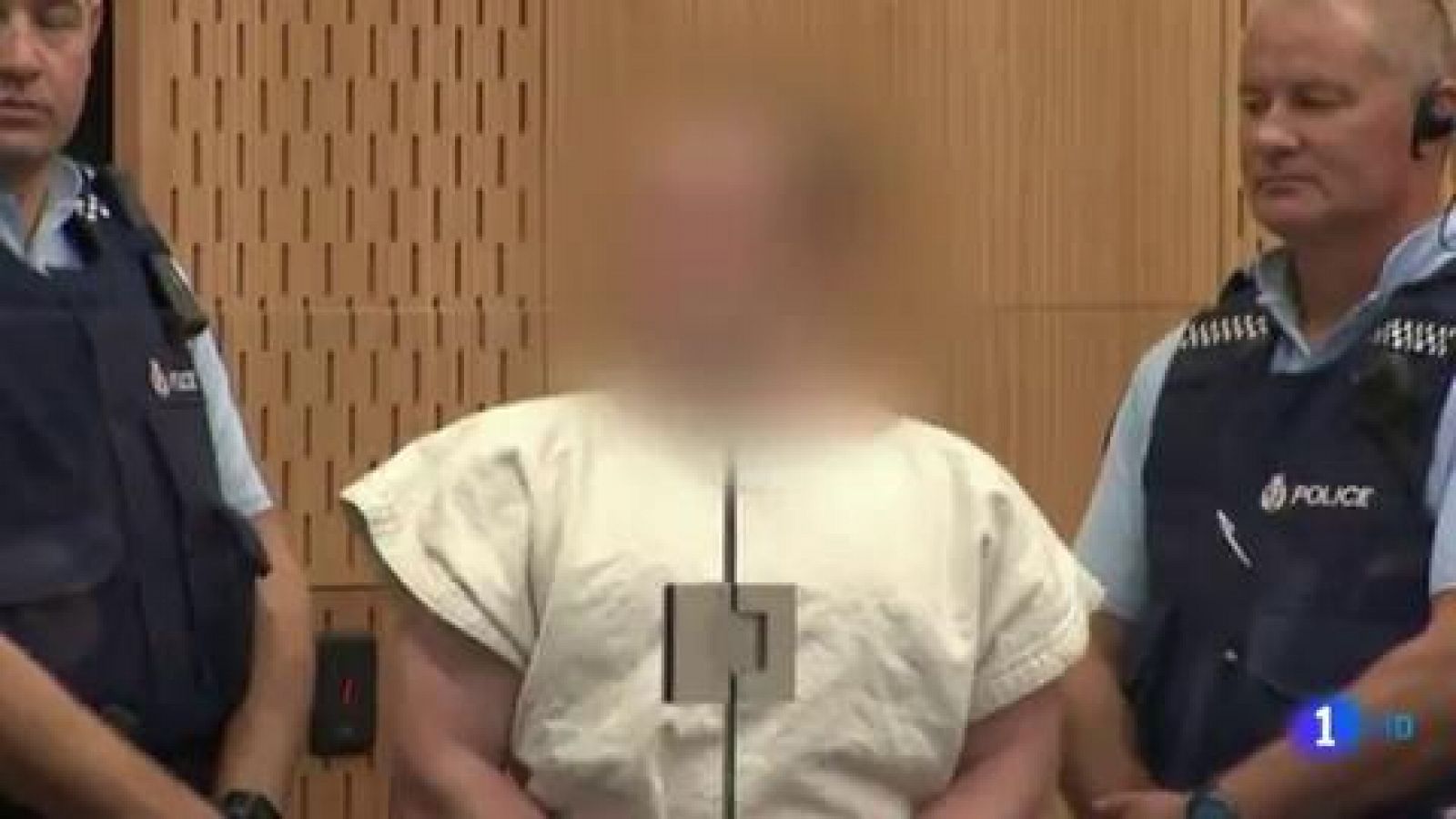 Telediario 1: Prisión provisional sin fianza para el principal acusado de la masacre de Christchurch | RTVE Play
