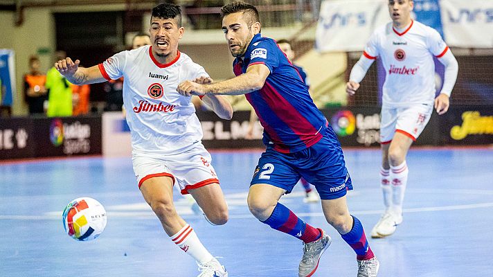 Fútbol Sala - LNFS. Jornada 25. El Levante se impone al Cartagena en el último segundo (4-3)