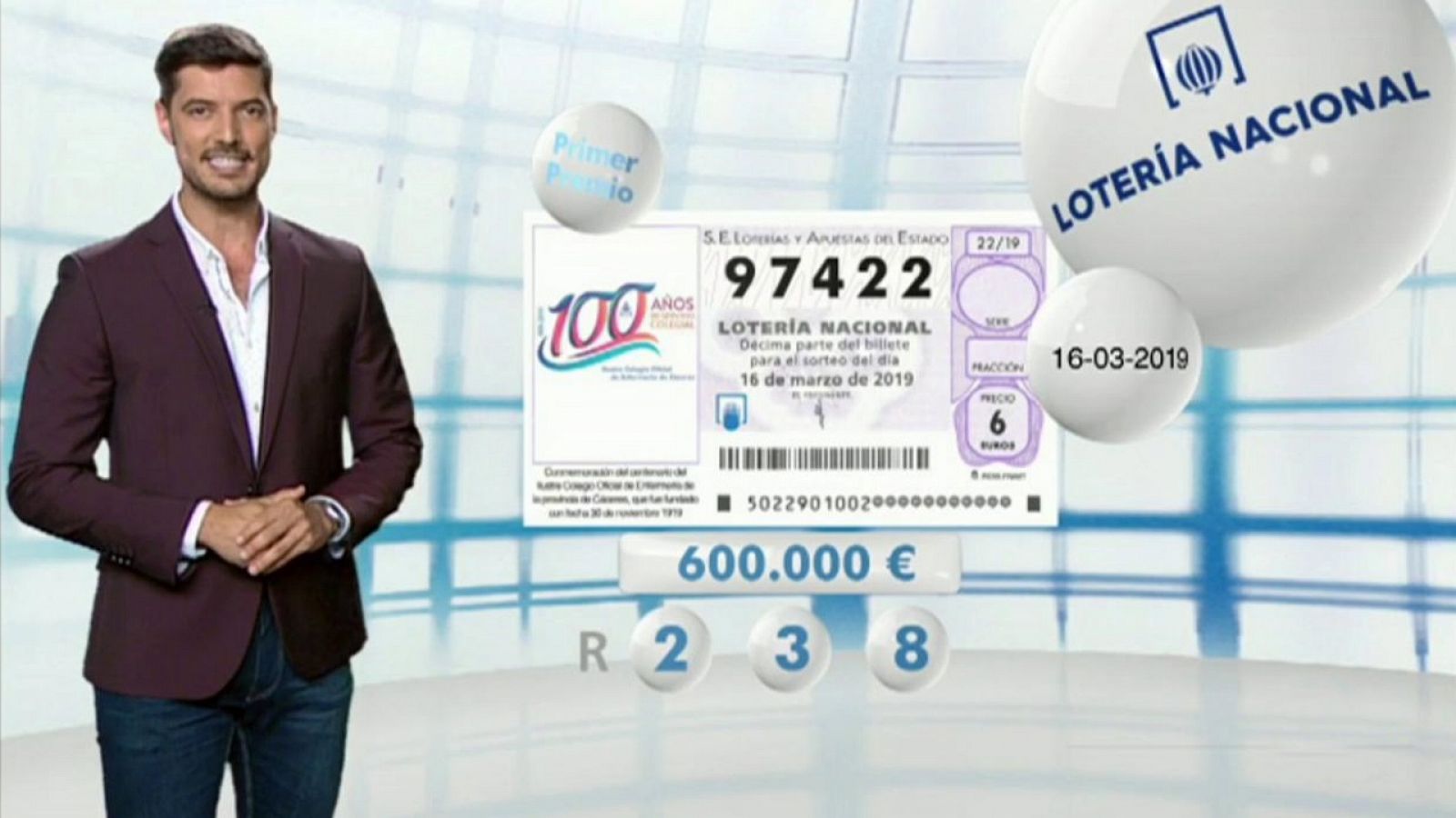 Loterías: Lotería Nacional - 16/03/19 | RTVE Play