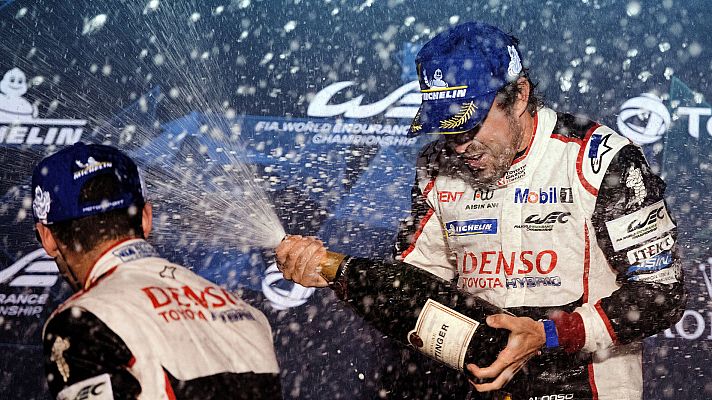 Telediario 1 - Alonso: "Aquí tengo un coche dominante"