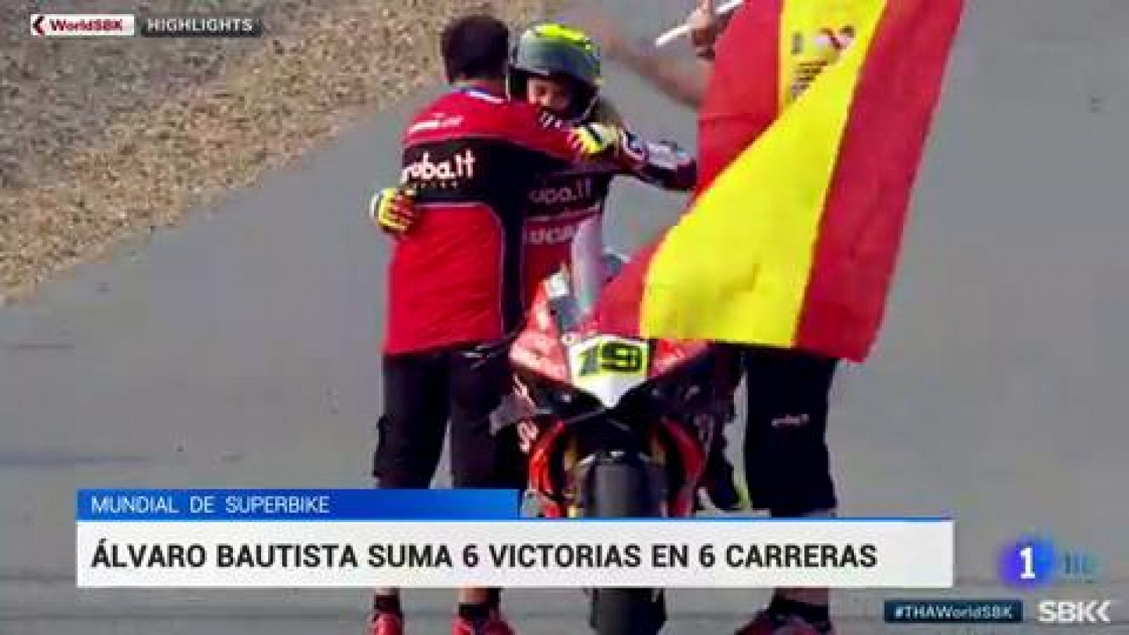 Superbike | Bautista mantiene su pleno tras la ronda de Tailandia