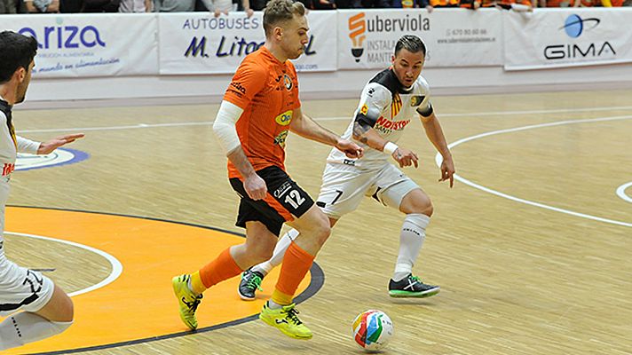Aspil Ribera Navarra se deja marcar un gol en una demostración de 'Fair Play'