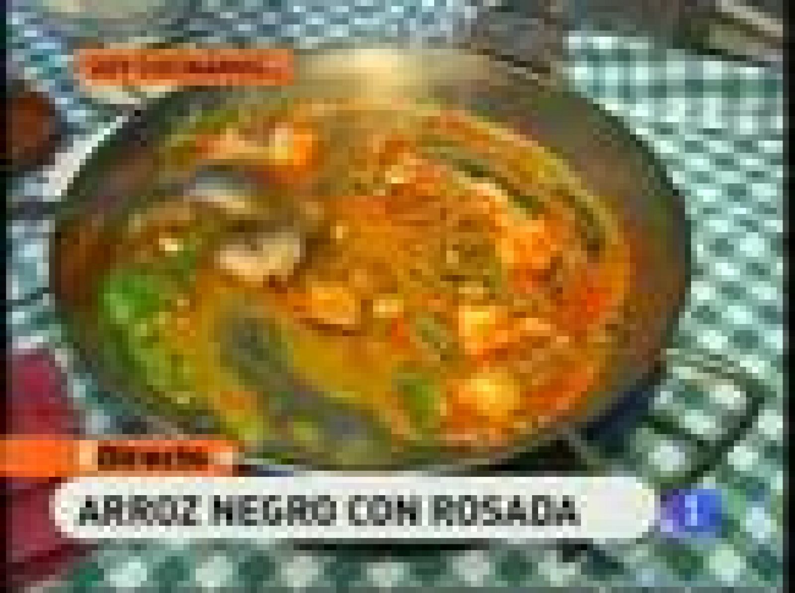 RTVE Cocina: Arroz negro con rosada | RTVE Play