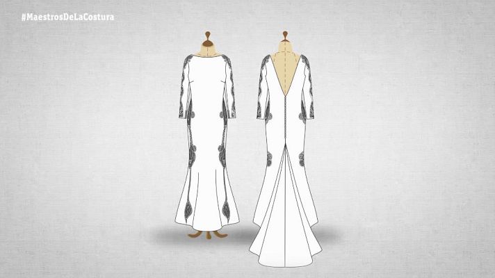 Maestros de la costura - Vestido de novia condesa