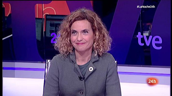 La noche en 24h - Meritxell Batet: "Nos hemos impuesto listas cremallera porque creemos en la igualdad"