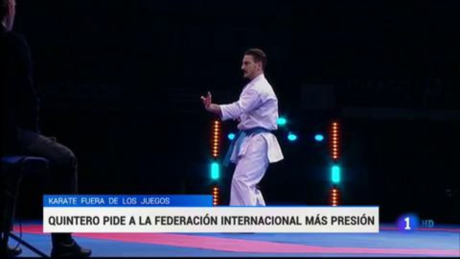 Damián Quintero: "Hay que presionar a nivel global para que el kárate sea olímpico en 2024"